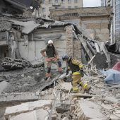 Kiew erneut im russischen Bombenhagel