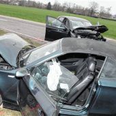 Drei Schwerverletzte bei Unfall