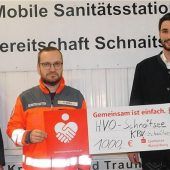 Burschenverein unterstützt BRK-Bereitschaft