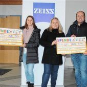 Carl Zeiss Optotechnik-Mitarbeiter spenden für Kinder