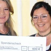 Trachtenkinder sammeln 400 Euro beim Klöpfeln