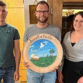 Kindlscheibe ausgeschossen