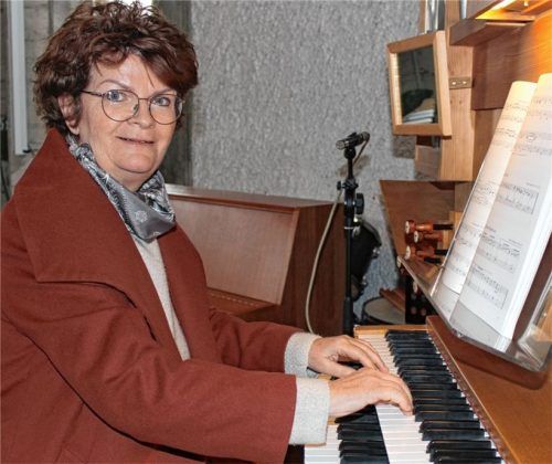 Agathe Renner hört an Ostern nach 44 Jahren als Organistin auf. Foto Ursula Huckemeyer
