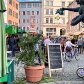 Größeres Angebot am Grünen Markt