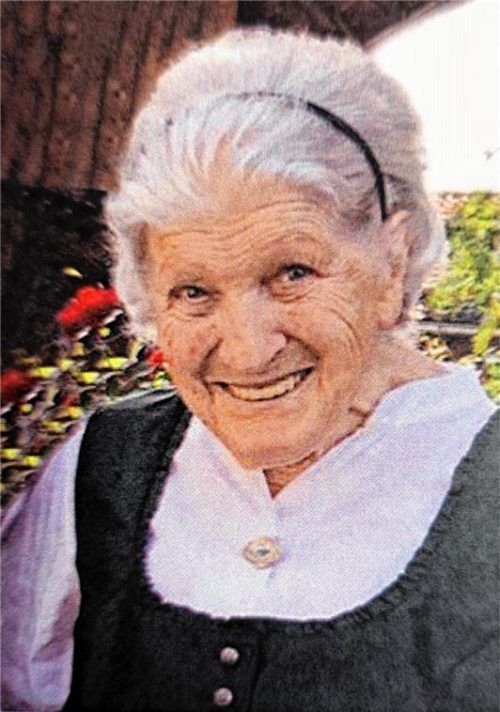 Anni Mayr wird „ihren“ Auern unvergessen bleiben. Foto  re
