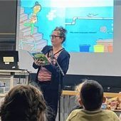 Ein Monster namens„Mürps“ lernt, Müll zu trennen