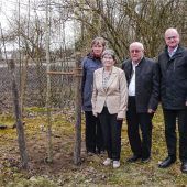 Eintrag ins Goldene Buch der Stadt