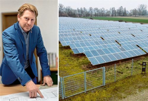 Braucht Ampfing für den Aufbau weiterer Photovoltaik-Anlagen ein Landkreiswerk? Bürgermeister Josef Grundner und seine Gemeinderäte haben dazu eine klare Meinung. Foto Eschenfelder