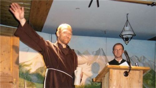 Bruder Geier bekam hochverdienten Applaus. Foto Mittermaier