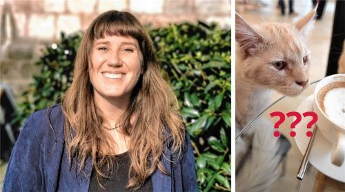 „Café & Kater“ – so heißt künftig das neue Lokal von Jacky Wallner im Traunsteiner Rathaus. Katzen gibt es dort nicht, dafür aber vieles andere. Fotos Langenwalter/dpa