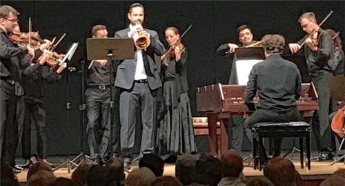 Das Spiel von Trompeter Gábor Boldoczki war von beglückender Schwerelosigkeit. Foto prokop