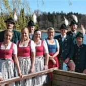 Festzelt des GTEV „Seerose“ steht neben der Huber-Halle