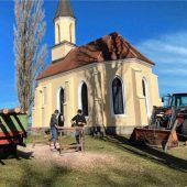 Floriansjünger richten Floriansteig her