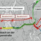 Verkehrseinschränkungen durch Vollsperrung der Alpenstraße