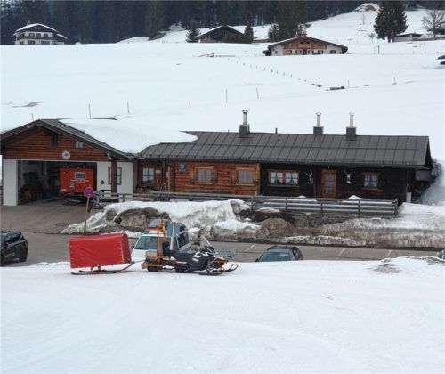 Die meisten der zahlreichen Einsätze der Reit im Winkler Bergwacht gehen von der Bergwacht-Diensthütte Winklmoos aus.Foto Hauser