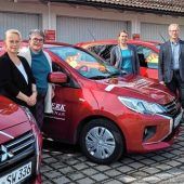 Rote Flitzer für helfende Hände