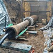 Spülbohrungen fürTrinkwasser- und Stromtrassen