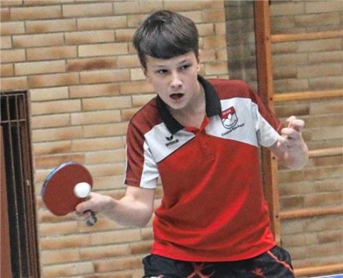 Dominik Kiss-Papp musste bei den Buben mit Platz zwei vorliebnehmen. Foto Gerhard Erlich