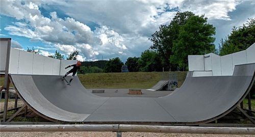 Eine solche Minirampe wünscht sich die Funsport-Abteilung des SV Schloßberg-Stephanskirchen.Foto Heser