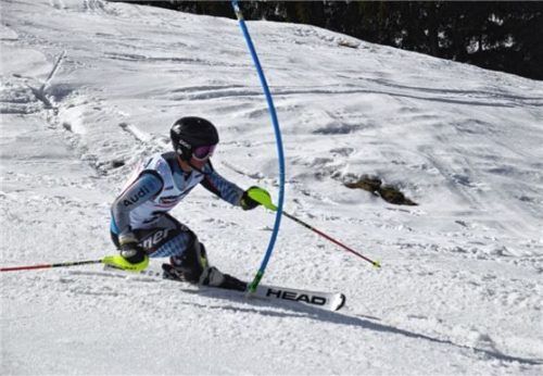 Elias Mund verpasste im Slalom den Doppelsieg. Foto Claudia Reichl