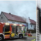 Drei Räume in Vollbrand