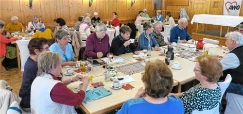 Gut besucht war die AWO-Jahreshauptversammlung im „Brückenwirt“-Saal.Foto Baumann