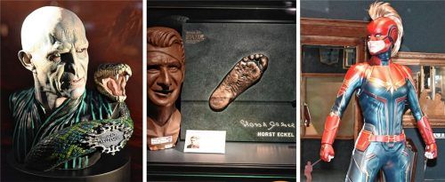Held sein ist Ansichtssache: Neben Hollywoodfiguren würdigt die Ausstellung auch sportliche Legenden wie Fritz Walter und Horst Eckel. Fotos Schlecker