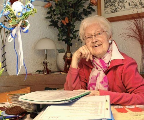 Hildegard Greipel ist in Sachen Ehrenamt ein unermüdlicher Tausendsassa. Foto Huckemeyer