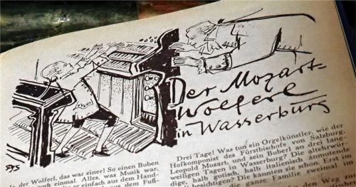 Huldigung aus einer Lehrerzeitschrift aus dem Jahr 1962.