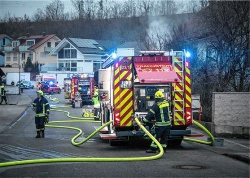 Im Einsatz waren die Feuerwehren Traunstein, Haslach, Wolkersdorf, Kammer, Hochberg und Siegsdorf.