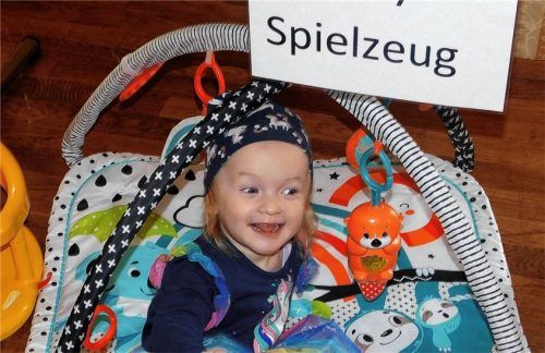 Immer wieder waren sehr nette Szenen mit den Kindern in der Spielwarenabteilung zu erleben.Foto unterforsthuber