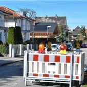 Sicherheitsmaßnahmen in der Kirchbachstraße