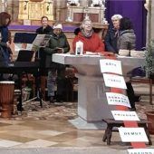 Gläubige beten für Frieden