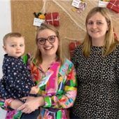 Spende für Mutter-Kind-Gruppe