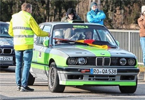 Mission Titelverteidigung: Josef Haagn/Sandra Fellermair wollen auch in diesem Jahr im BMW E30 318is siegen. Foto Tom Weba