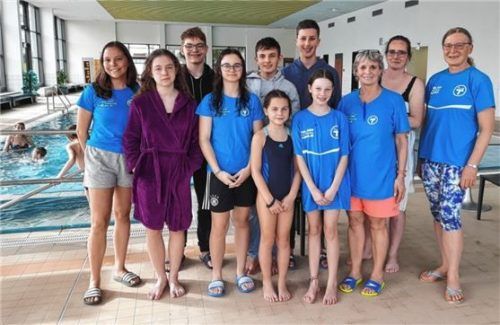 Nach dem Wettkampf durften die Teilnehmer aus Töging sehr zufrieden mit ihren Leistungen sein. Foto RE