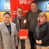 Patrick Mayer als Kreisvorsitzender der SPD bestätigt