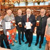 In schwierigen Zeiten Kopf über Wasser