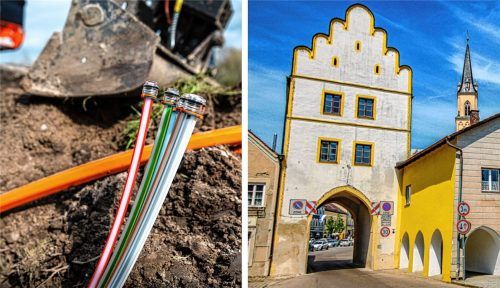 Schnelles Internet für Neumarkt-St. Veit: Wenn die nächste Ausbaustufe tatsächlich umgesetzt werden sollte, dann werden 529 Adressen mit schnelleren Bandbreiten ausgestattet. Doch die Kosten sind enorm. Fotos Klöpper/dpa