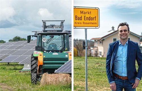 Solar, Wind und mehr: Bürgermeister Alois Loferer denkt über ein Regionalwerk nach. Foto dpa/ Thomae