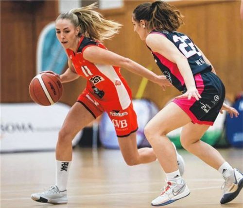 Sophia Perner und der TSV Wasserburg haben aus dem Hinspiel noch eine Rechnung offen.Foto Christian Mühlhofer