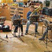 Bläserklasse begeistert Schüler für Musikkapelle