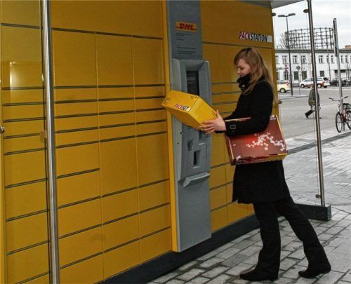 Über eine Packstation ließ sich der Angeklagte die Drogen schicken (Symbolbild). Foto dpa