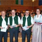 Auszeichnungen für drei verdiente Bernauer Musiker