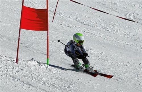 Vanessa Reiser holte sich den Sieg in der U8.Foto re
