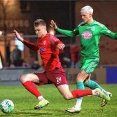 Mit einer Grätsche den Ton gesetzt