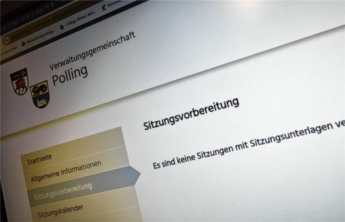 Wer bekommt in Polling welche Unterlagen? Wer hat welchen Zugriff auf Daten? Können die Gemeinderäte noch arbeiten? Das führt im Gemeinderat zu hitzigen Diskussionen. Foto Enzinger