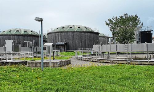 Zu den gemeindlichen Aufgabenbereichen gehört auch die Kläranlage, für die im letzten Jahr Investitionen in Höhe von 675000 Euro geleistet wurden. Foto Stuffer-Chunphetch