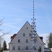Hightech-Schutz für Maibaum