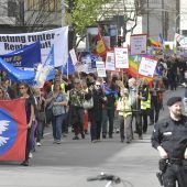 Flagge zeigen gegen die Aufrüstung